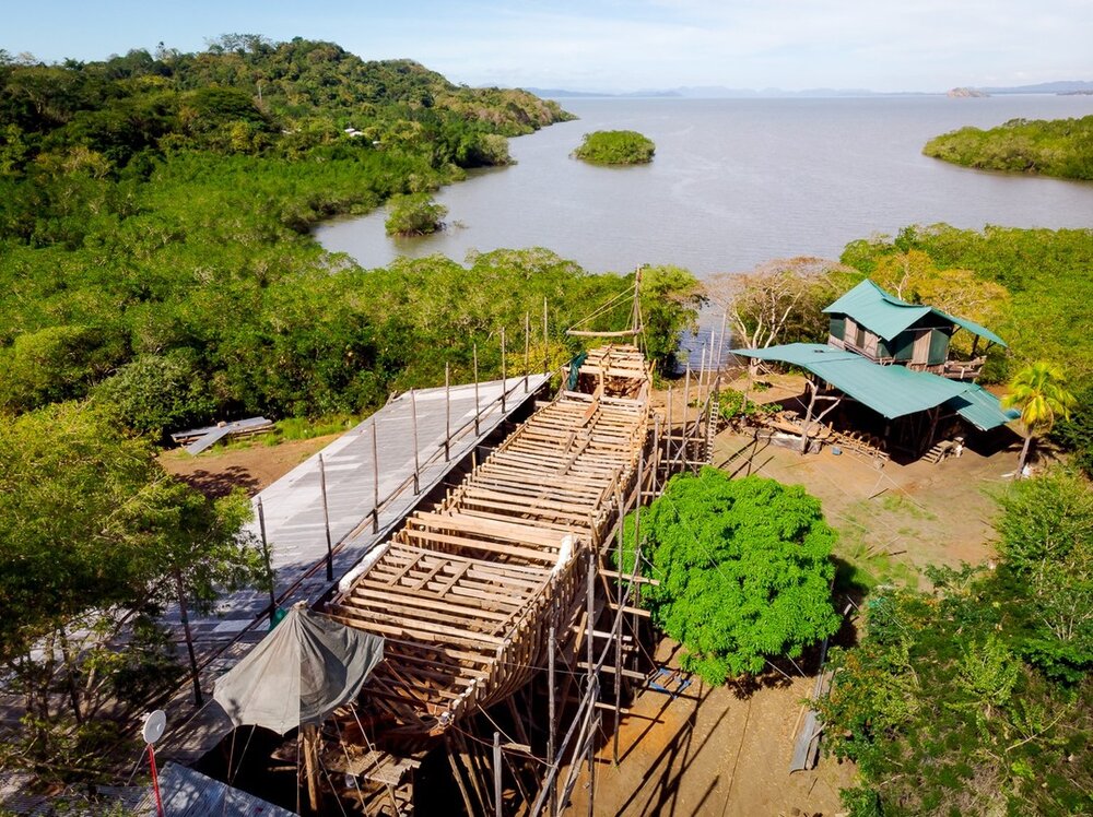 Ceiba is a 45 meter sailing cargo schooner that will carry goods along the Pacific Americas. Click on the link in our bio to watch our most recent YouTube video! 
.
.
.
.
#tallship #innovation #sailingcargo #seashippingchange #ceiba #sailcargo #changingtheworld #abettertomorrow #2021herewecome #boatbuilding #sustainablefuture #boatsofinstagram #sailingvessel #regenerative #entrepreneurship
#exportaciones #shipspotter #positivenews #somegoodnews #takeactionnow #climateactionnow #shipstagram #costarica🇨🇷 #greenbusiness #cleanseas #sustainablebusiness #changemakers #instaship #cargoship #carbonneutral
.
Photo Credit: @jp.monge