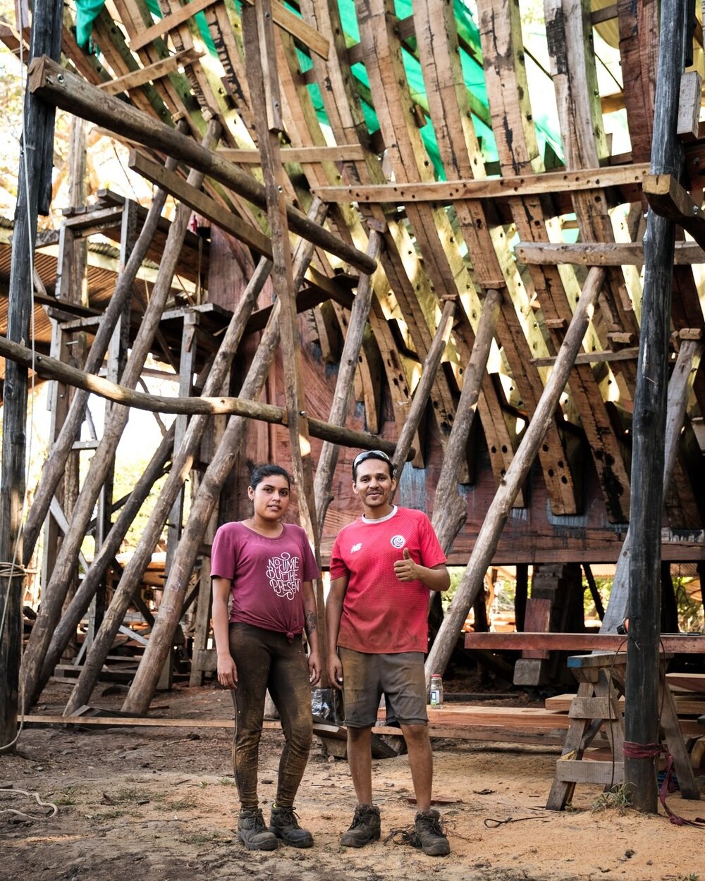 Yami and Davys wish you a great weekend! Stay safe and do some woodworking!
.
.
.
.
.
#greenbuilder #woodworklife #traditionalboat #boatbuilders #boatphotography #shipbuilding #woodcutting #woodenboats #carpenterslife #carpentaryskills  #woodconstruction #popularwoodworking #woodworkerlife #woodworkforall #hardwood #dowoodworking #wood #woodworker #handmade  #woodartist #woodworking #woodworkin_art #bestigwoodworking #woodworkingskills #woodworkingcommunity #dowoodworking